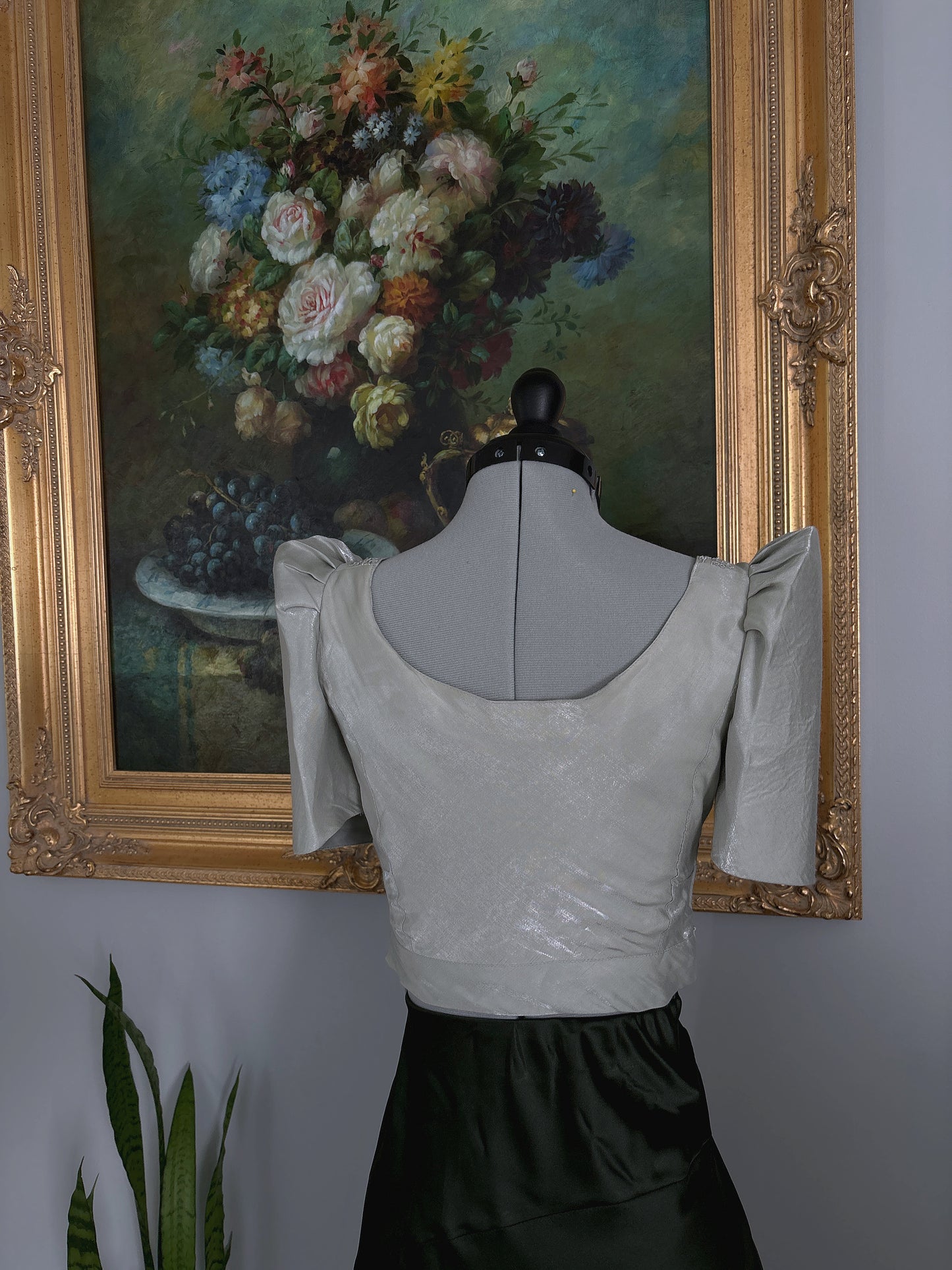 Mint Green Filipiniana Top