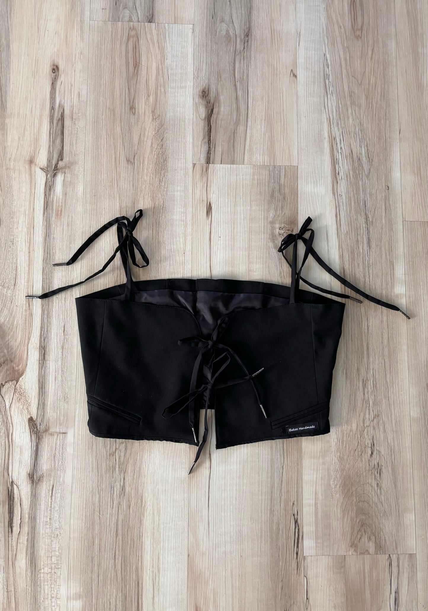 Black Bow Blazer with Matching Top